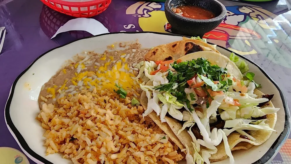 Beef Taco and Tamale